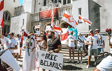 «Будь сильной, Беларусь!»: Голливуд вышел на акцию солидарности