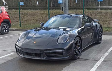 В Беларусь пытались ввезти Porsche 2022 года выпуска