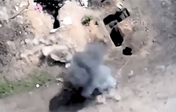 Появилось видео применения дрона-камикадзе Switchblade по позициям оккупантов