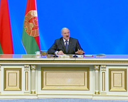 Завтра пройдет пресс-конференция А.Лукашенко