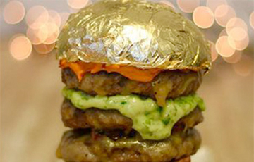 В Дубае представят «золотой» гамбургер