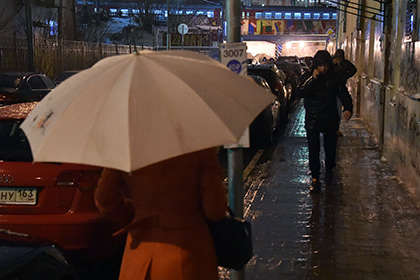 В соцсетях удивились московскому дождю в феврале