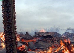 Жители сожженной деревни подают в суд на горисполком