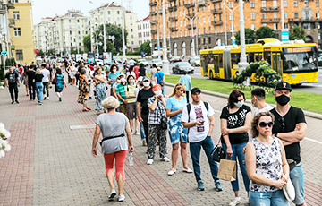 Белорус на Пикете солидарности: Такие маленькие победы в итоге приводят к большой