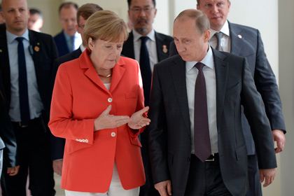 На саммите G20 Путин встретится с Меркель
