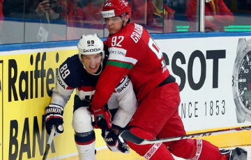 Сборная Беларуси выиграла у американцев на ЧМ по хоккею 5:2