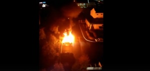 В Солигорске подожгли машины и здание судебной экспертизы