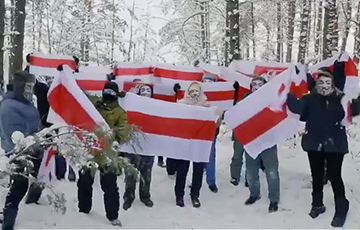 Волковысские партизаны вышли на марш