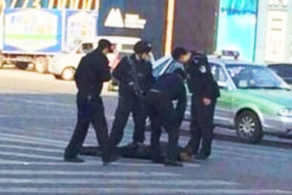 В Китае полиция застрелила автоугонщика с гвоздометом