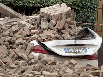 В Италии произошло сильное землетрясение