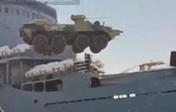 Московитские пропагандисты помогли уничтожить корабль «Орск» в Бердянске