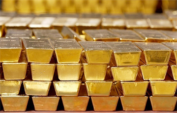 Цена на золото упала
