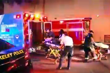 В результате обрушения балкона в Калифорнии погибли пять человек