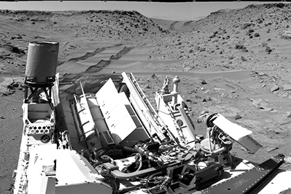Марсоход Curiosity сделал снимок «скал Миссула» на Марсе