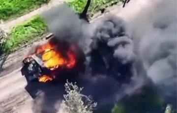 ВСУ уничтожили московитский танк, который в прошлом году сошел с конвейера