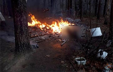 В Гродненском районе в самодельном шалаше сгорела девушка