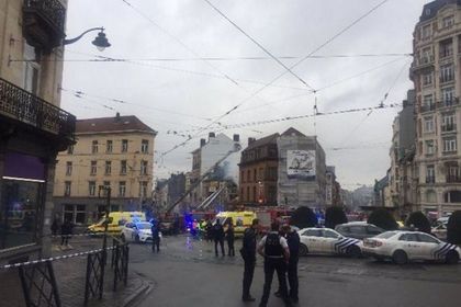 В Брюсселе после взрыва газа обрушились два жилых дома