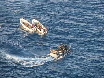 Европейские военные задержали семерых сомалийских пиратов