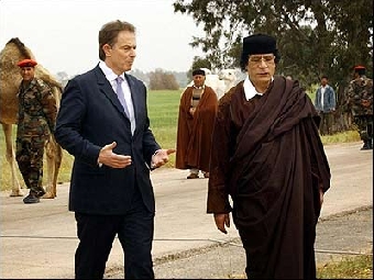 Тони Блэр стал советником Каддафи