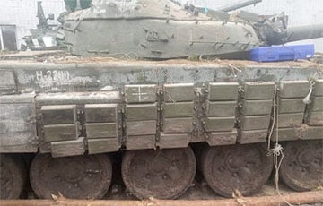 Бойцы теробороны отобрали у армии РФ танк под Черниговом