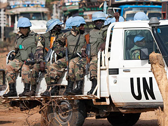 ВВС Судана напали на базу миротворцев ООН