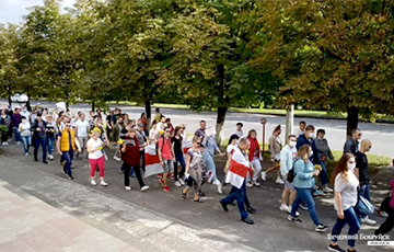 Как проходил Марш Героев в Бобруйске