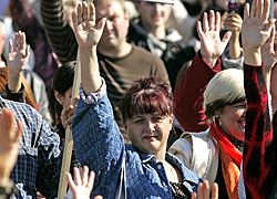 В Барановичах предприниматели объявили забастовку