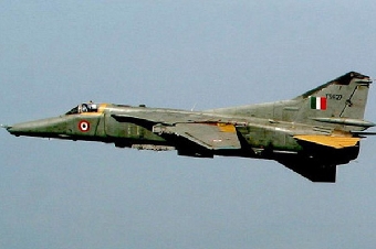 В Индии разбился МиГ-27