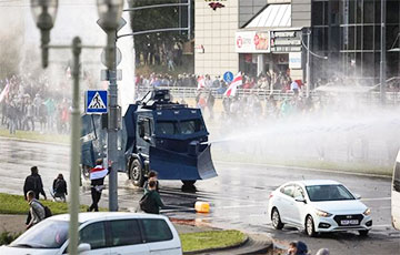Что произошло с водометами «Хищник» во время протестов в Минске?