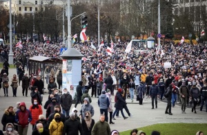 1 ноября на акции протеста в Беларуси задержали 315 человек
