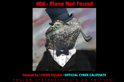 Хакеры-исламисты взломали сайт Malaysia Airlines