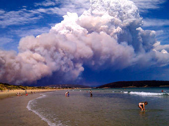 Рекордная жара спровоцировала более ста пожаров на юге Австралии