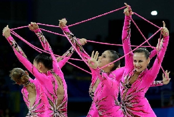 Сборная Беларуси взяла бронзу на чемпионате мира по художественной гимнастике в групповых упражнениях