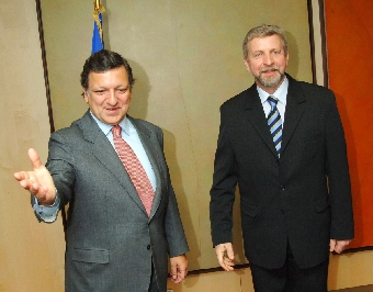 Президент  Европарламента встретился с Милинкевичем