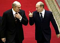 Путин: Деньги только в обмен на независимость Беларуси