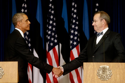 Обама объявил о размещении в Эстонии частей ВВС США