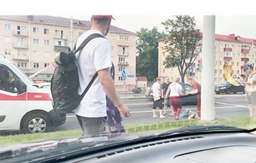 В Минске драка на проезжей части закончилась приступом