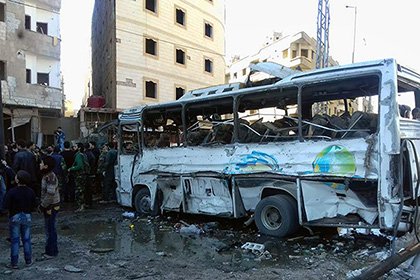 Число погибших при терактах под Дамаском возросло до 76