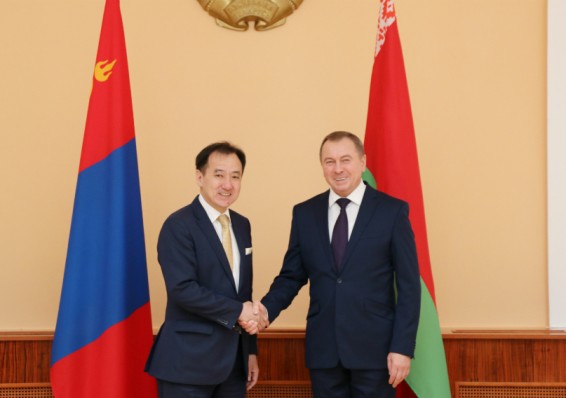 Министр иностранных дел Монголии с официальным визитом в Минске