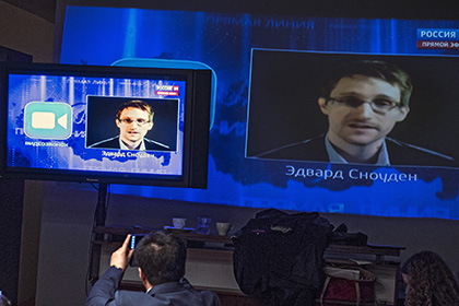 Сноуден выступит на конференции в Брюсселе