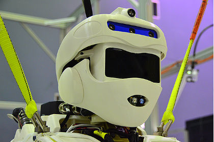 Американцы показали прототип военного человекоподобного робота