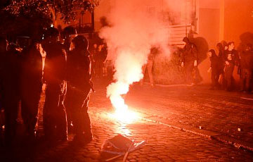 В Берлине произошли столкновения левых радикалов с полицией