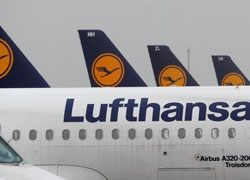 Lufthansa отменила больше половины рейсов из-за забастовки