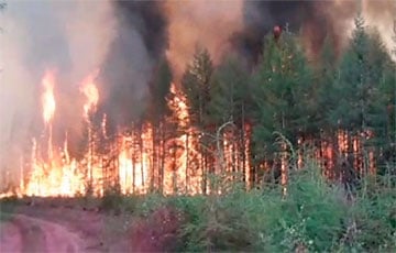 Сильные пожары охватили Московию