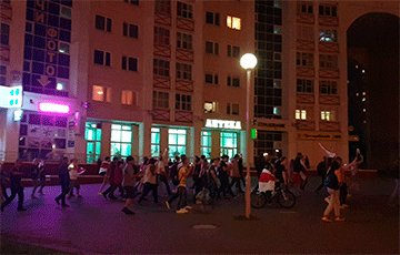 Народные гуляния в Серебрянке продолжались до позднего вечера