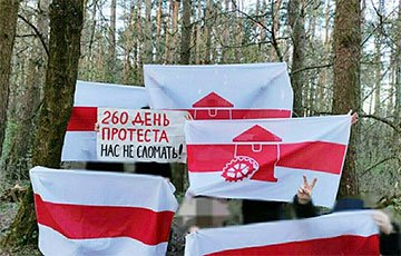 «Нас не сломать!»: белорусам напомнили о 260 днях непрерывного протеста