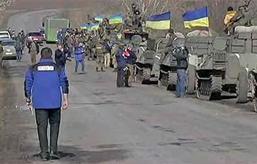 Украина отвела от линии фронта в Донбассе все тяжелое вооружение