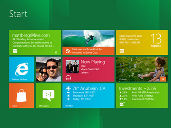 Microsoft выпустила версию Windows 8 для разработчиков