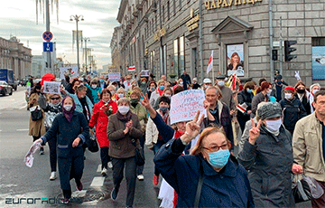 В Беларуси проходит Марш пенсионеров