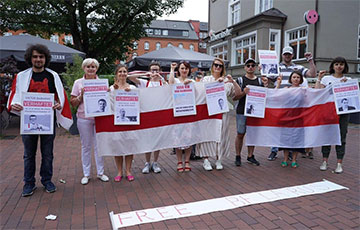 Акция солидарности с Беларусью прошла в Гамбурге